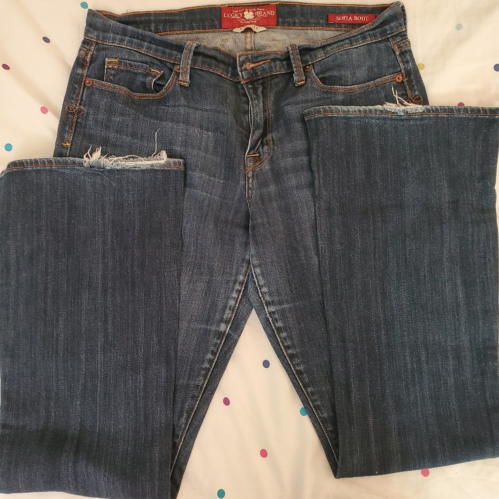 Lucky Brand Sofia Boot Cut Jeans Regular 12/31